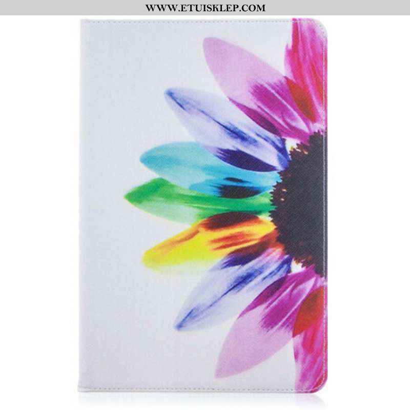 Etui do Samsung Galaxy Tab S8 / Tab S7 Akwarela Kwiat